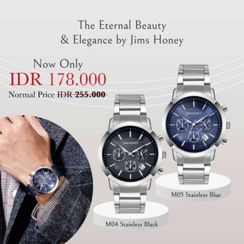 jam tangan pria 8305 jimshoney