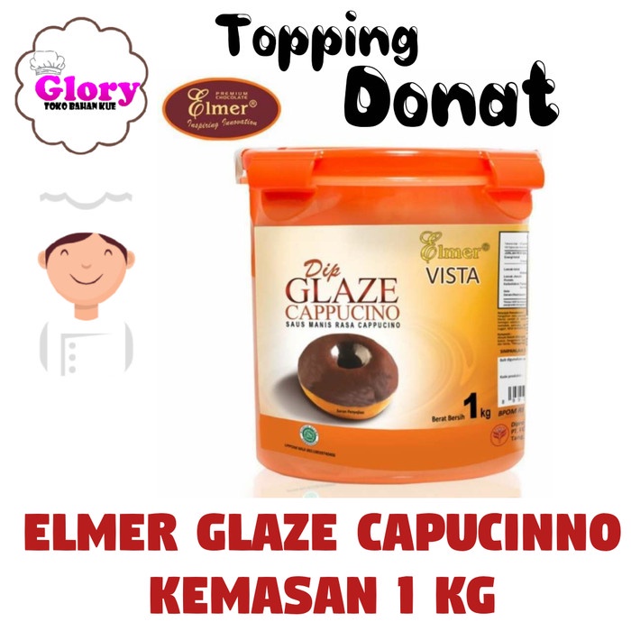 

elmer dip glaze cappucino vista 1 kg