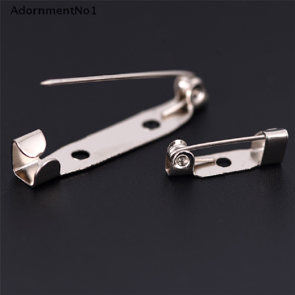 (AdornmentNo1) 10pcs Pin Bros DIY Ukuran 15-40 mm Untuk Kerajinan Tangan