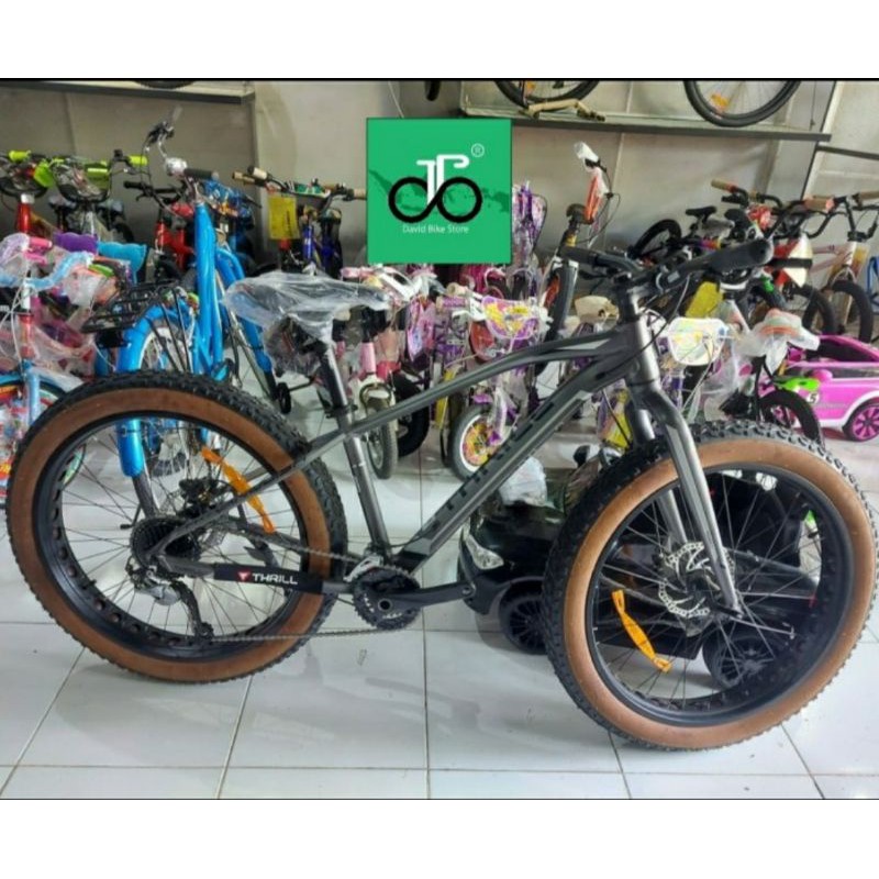 Sepeda MTB Fat Vanquish 1.0 (26 FATBIKE) Terbaru
