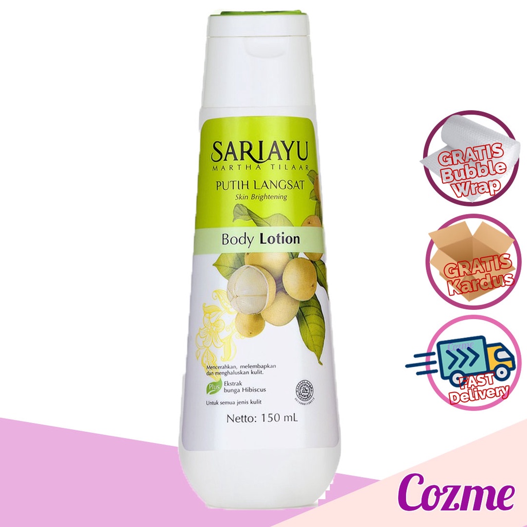 Sariayu Putih Langsat Body Lotion New 150mL