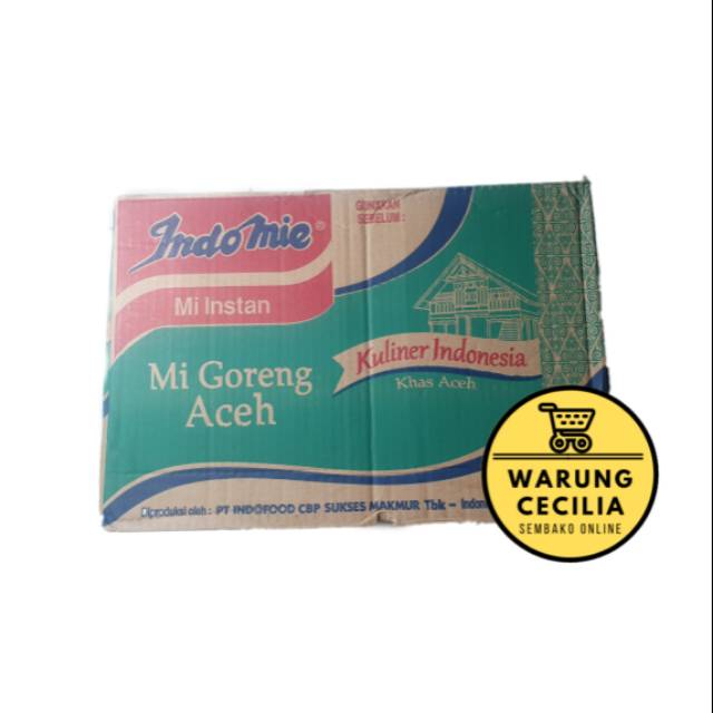 

Indomie Goreng Mi Goreng Aceh 1 Dus 40 pcs - MIE INSTAN