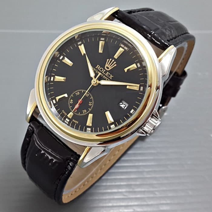 6570SL JAM TANGAN KUARSA TAHAN AIR   JAM TANGAN PRIA / ROLEX AUTOMATIC + STUDIO JAM GROSIR - HIT