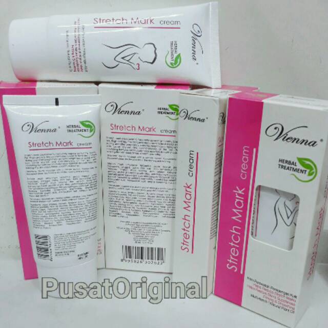 VIENNA STRETCHMARK CREAM 80ML  - PENGHILANG SELULIT &amp; STRECH MARK BPOM