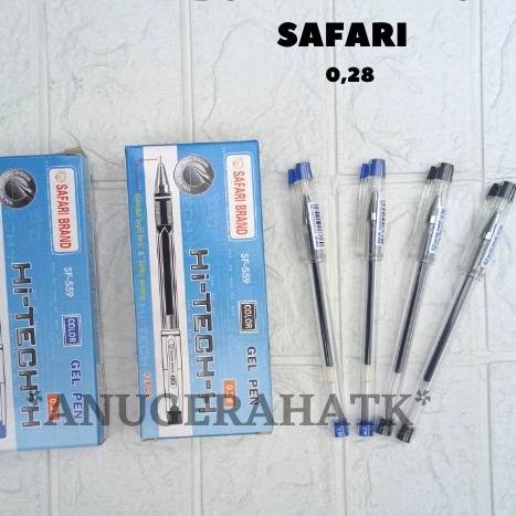 

↭ Pulpen / Bolpen Gel Pen Hi-Tech / Hitech SAFARI 0.28 mm ギ