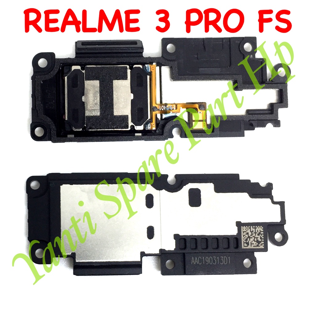 Buzzer Loudspeaker Realme 3 Pro Fullset Original Terlaris New