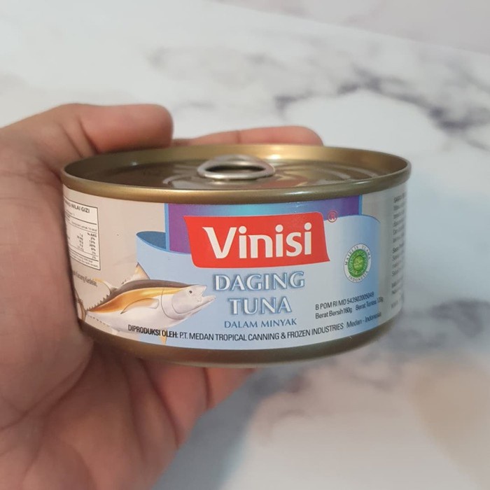 

Da202X6 Vinisi Chunk Light Tuna Tanpa Msg 160 Gram - Ikan Tuna Kaleng Xa20X1