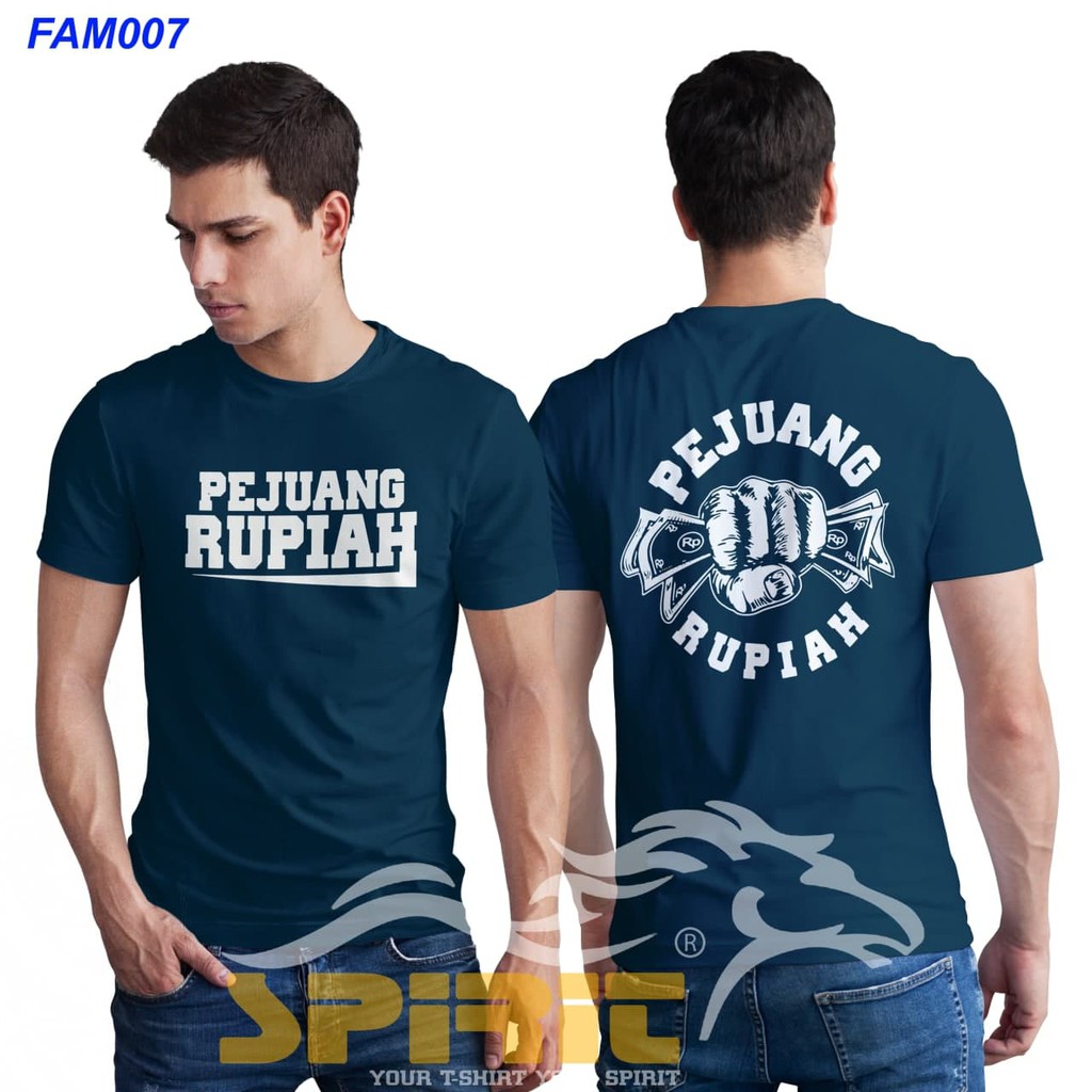 Baju Kaos Pejuang Rupiah Lengan Pendek