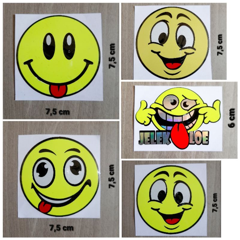 Jual STIKER CUTTING TUMPUK EMOTICON Shopee Indonesia