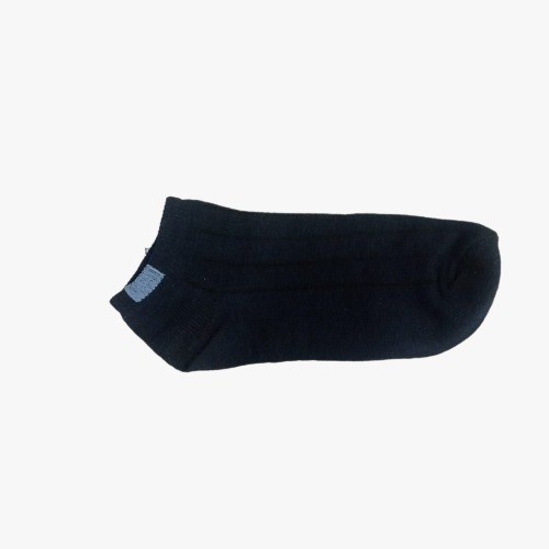 HC Kaos Kaki Polos 2 Warna Garis Pendek Semata Kaki Kaos Kaki Polos Fashion Ankle Cute Import-HC3685 NAVY