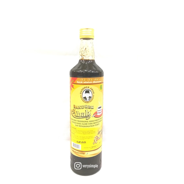 

Bandrek Abah Botol Cair