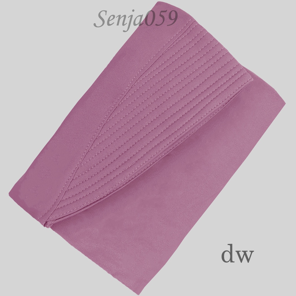 JILBAB KHIMAR KATRINA KANCING KERUT KANAN KIRI HIJAB BERGO KERUDUNG  INSTANT SYARI MURAH-dw