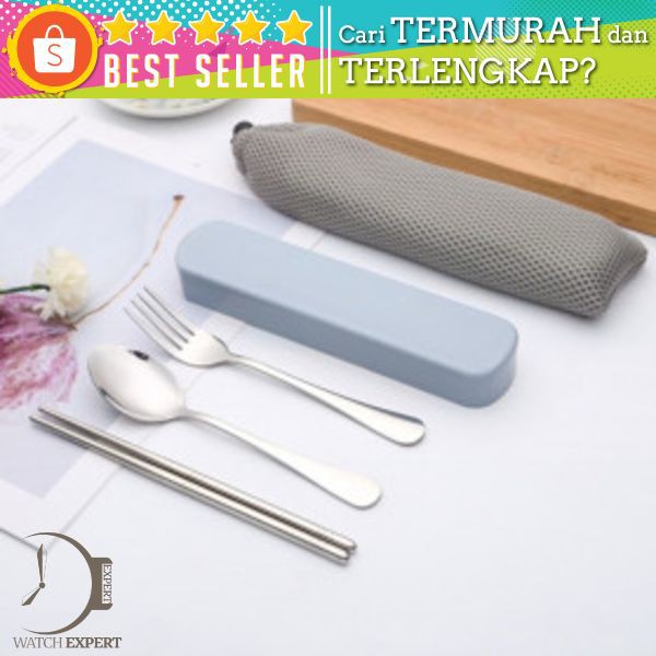 Set Sendok Garpu Sumpit Bahan Stainless Steel Untuk Souvenir Pernikahan