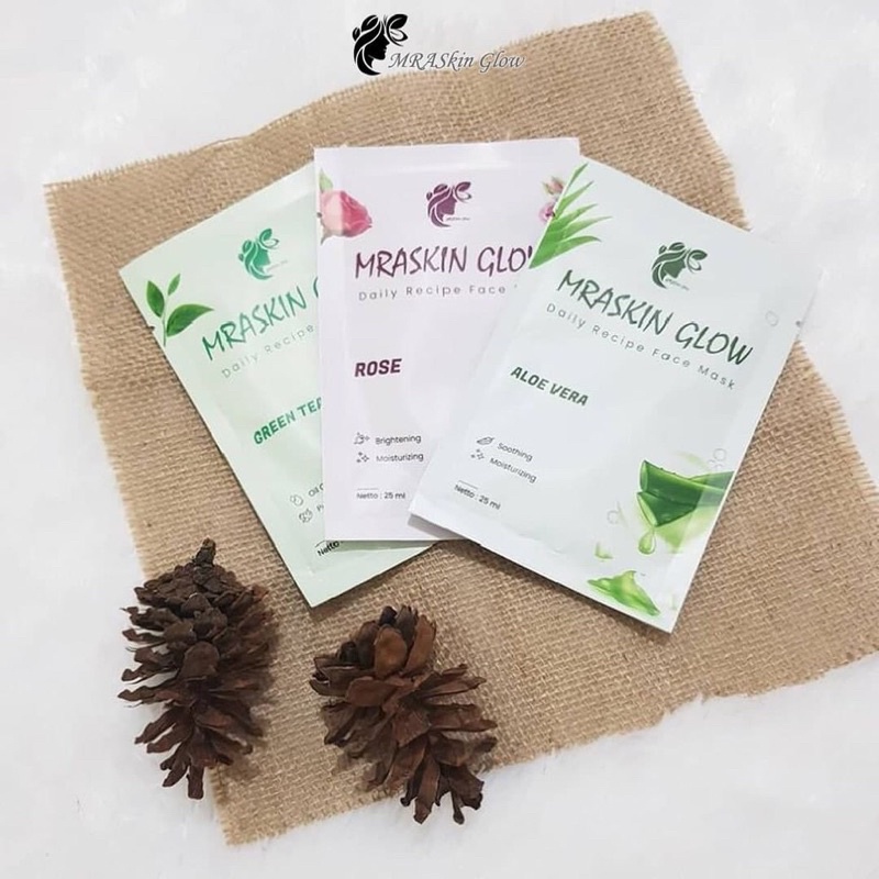 MRASKIN GLOW DAILY RECIPE FACE MASK // MRASKIN GLOW FACE MASK // SHEET MASK