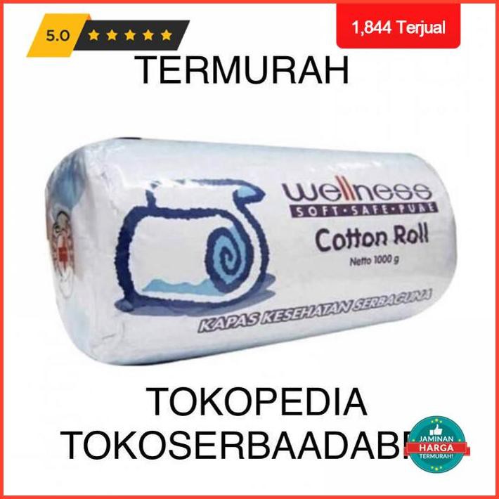 

Wellness Kapas Gulung Roll 1Kg 1 Kilo Paling Murah