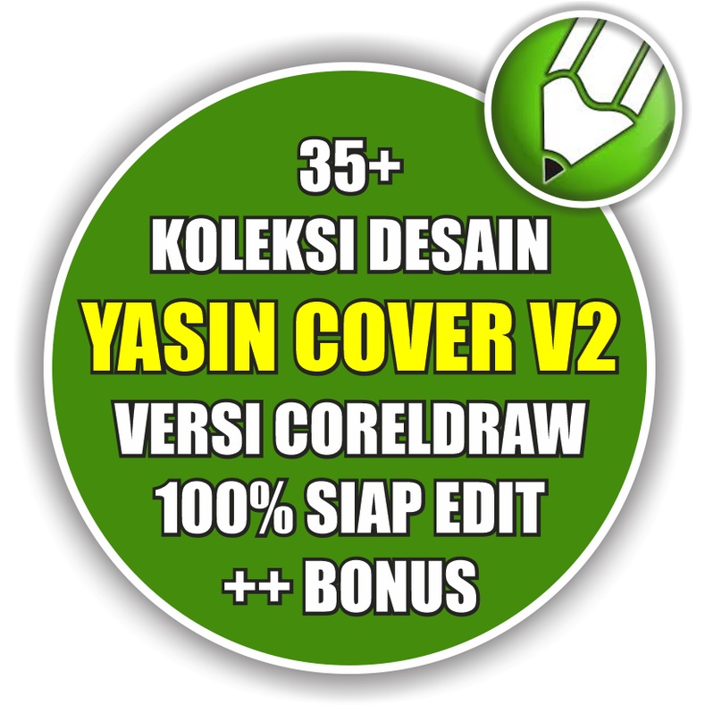 Yasin Cover Full Version V.2 - Coreldraw Template