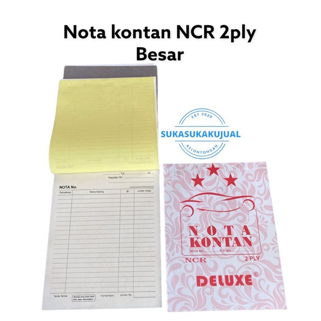 

Nota kontan 2ply besar