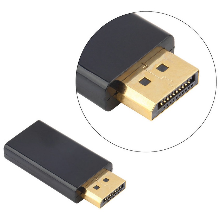 DisplayPort to HDMI Dongle Male to Female HD Adapter Konverter