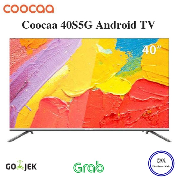 Promo COOCAA LED 40 inch Smart TV 40S5G Android TV   Garansi Resmi Murah