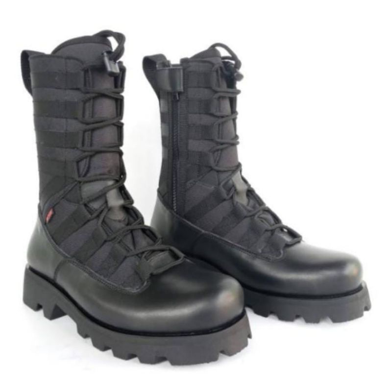 SEPATU PDL NINJA SOL RADIAL DAN KOMANDO MERK APIK KULIT ASLI BERKUALITAS  UNTUK DINAS LAPANGAN TNI POLRI SECURITY