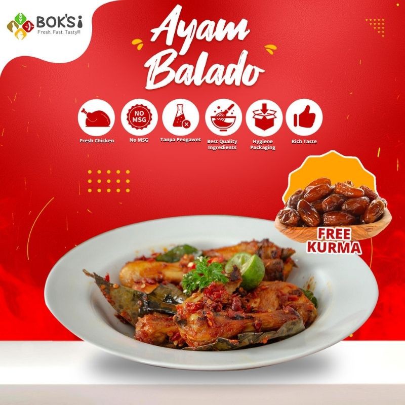 

BOKSI Ayam Balado