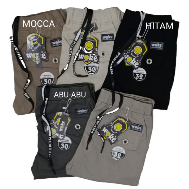 Joger pant pria celana panjang pria celana joger celana kain chinos