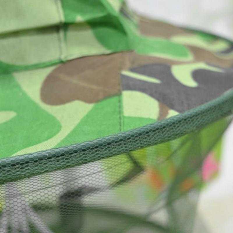 TG - HFD KLV Topi Mancing Jaring Camouflage Anti Nyamuk Lebah