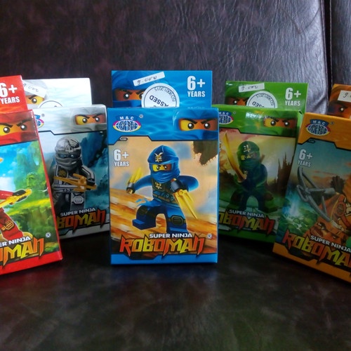 Mainan anak leggo  brick Roboman Super Ninja - 1837