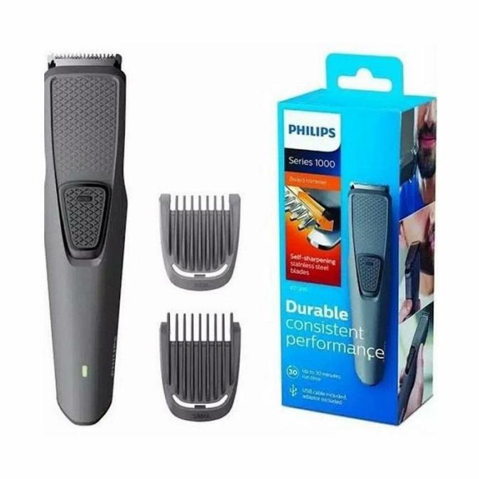 Shaver Philips Bt 1209/15 Pencukur Jenggot Hitam Alat Cukur Jenggot