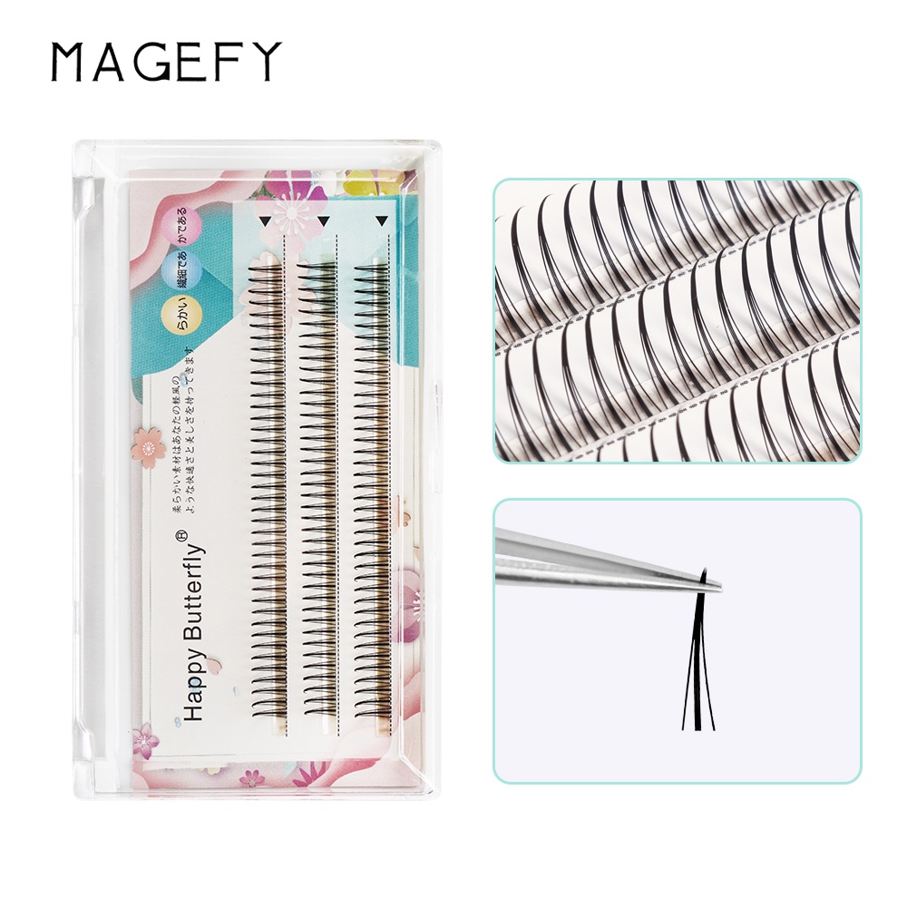 MAGEFY  Paket Eyelash Extension Bulu Mata Tanam Tipe A Eyelash Extension EXTRA 11mm 7157