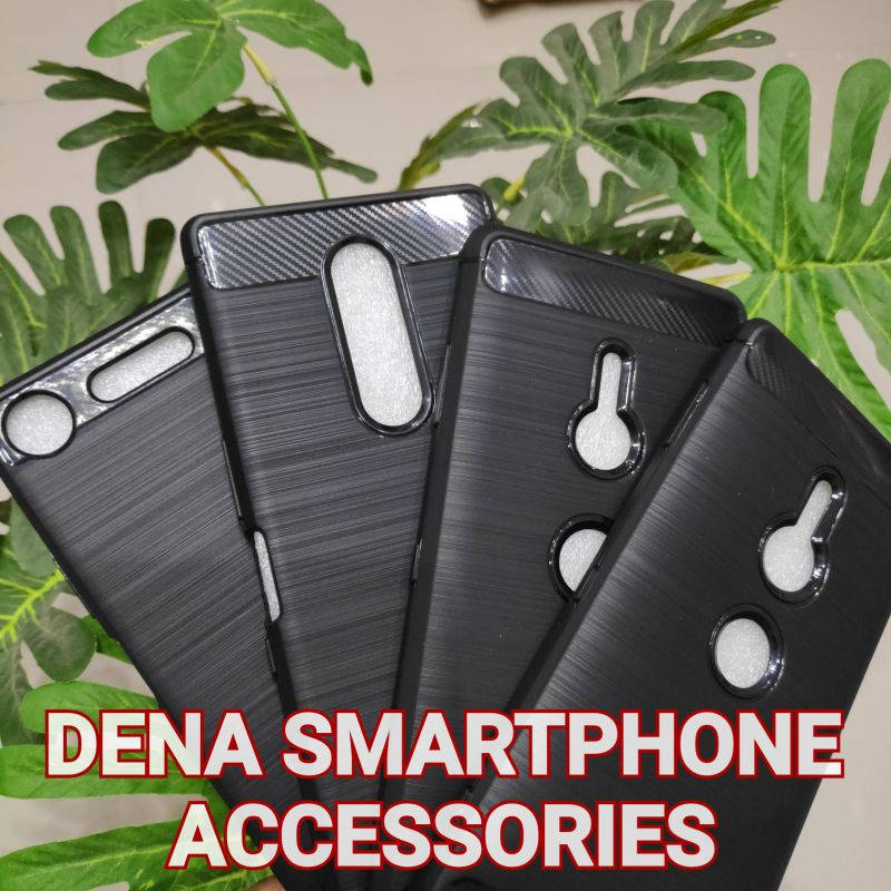 Soft Case Xperia XZ1 Xperia XZ2 Xperia XZ3 Xperia XZ2 Premium Xperia XZ4 Xperia 1 Carbon Tebal