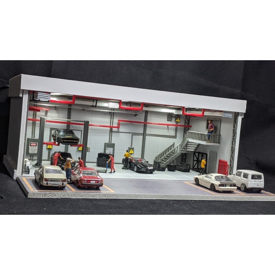The Greyscale diorama skala 1 64 Miniscale