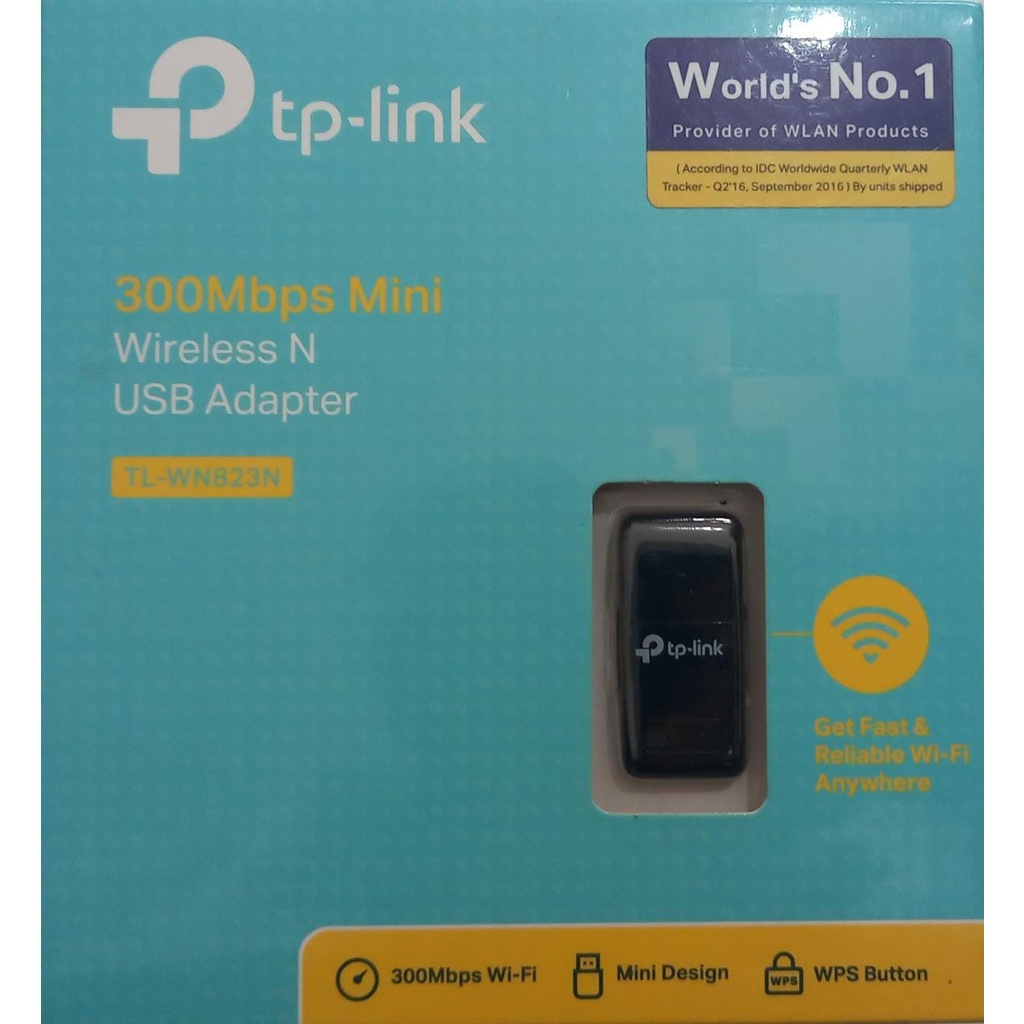 TPLINK TL-WN823N 300Mbps Mini Wireless N USB Adapter TP-LINK TLWN823N