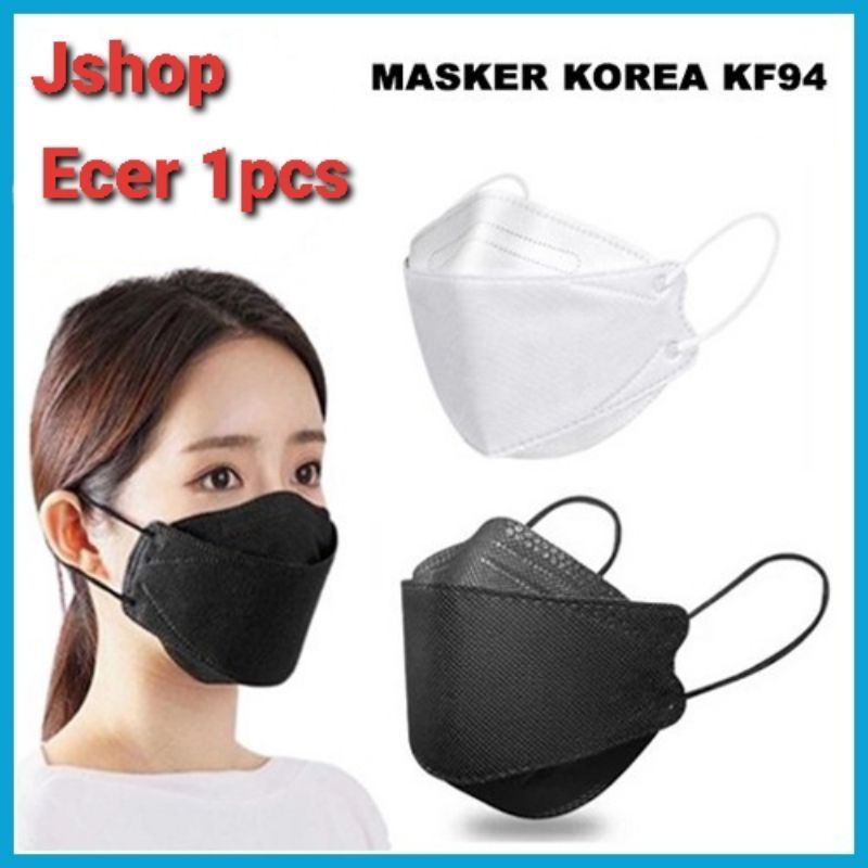 masker KF94 4ply, DUCKBILL 4ply, KN95 5ply, ecer per pcs