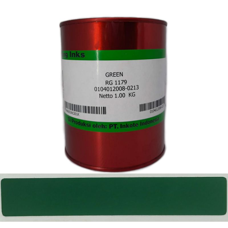 TINTA ROYAL GUARD GREEN HIJAU TINTA SABLON PVC 1KG