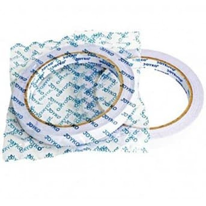 

Double Tape Joyko 1/2 Inchi (12mm x 15 Yard