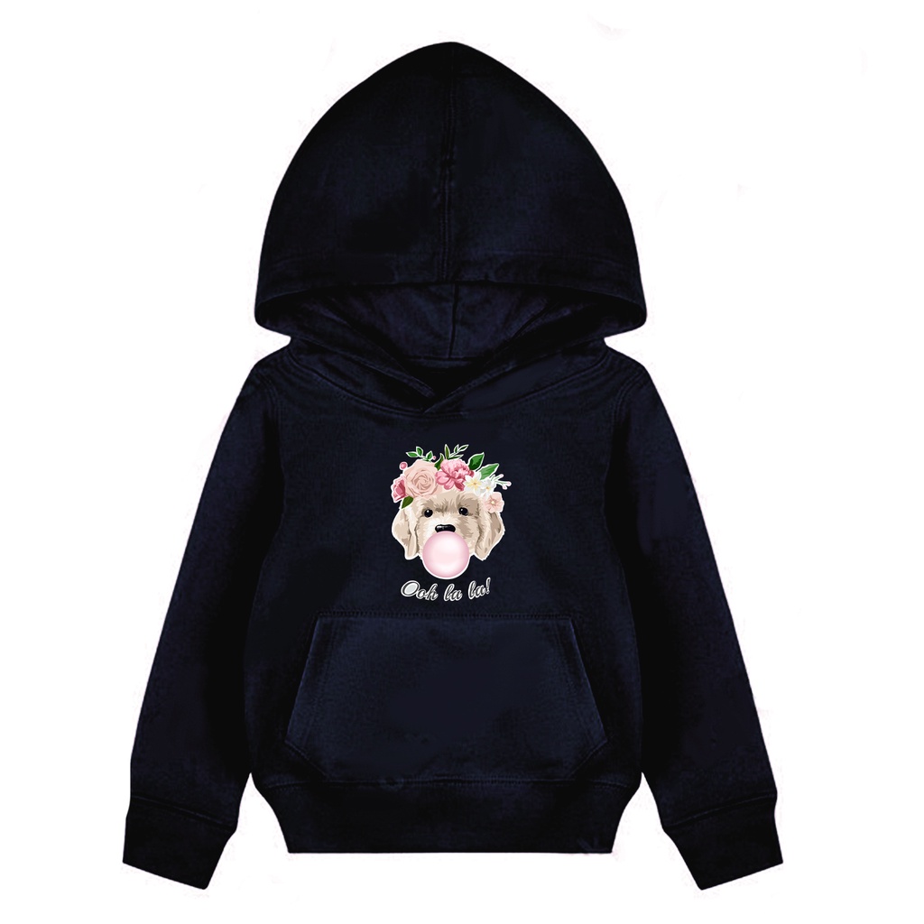 Hoodie Anak OH LA LA !  Sweater Pakaian Fleece Anak M - XL