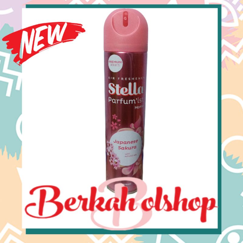 STELLA AEROSOL SAKURA 200 ML pengharum ruangan aromaterapi