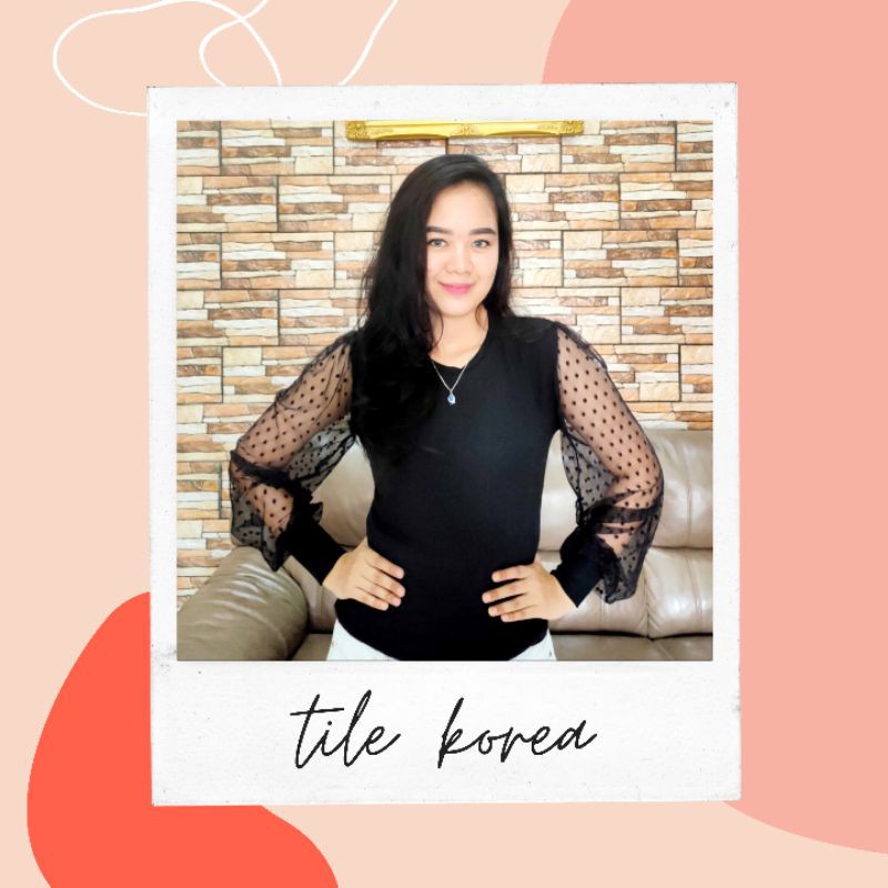 blouse tiongkok /blouse import/baju atasan/ootd kece 2021