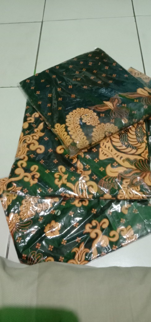 Batik Couple Keluarga Sania Ruffle Ori Ndoro Jowi Dnt