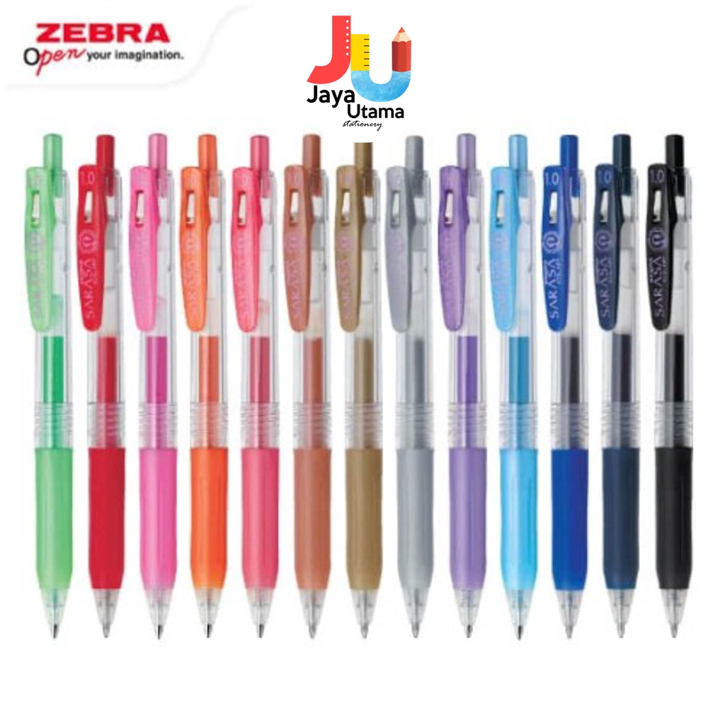 

Zebra Sarasa Clip Gel Pen ORIGINAL 1.0 mm