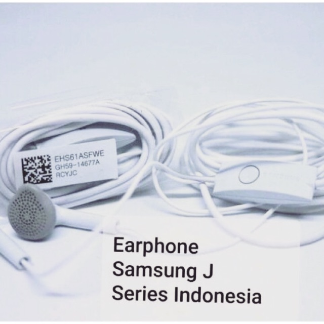 Earphone Headset SMG J &amp; A Series Made In Indonesia ORIGINAL 100% SMG A30 A50 J7Prime J7Pro