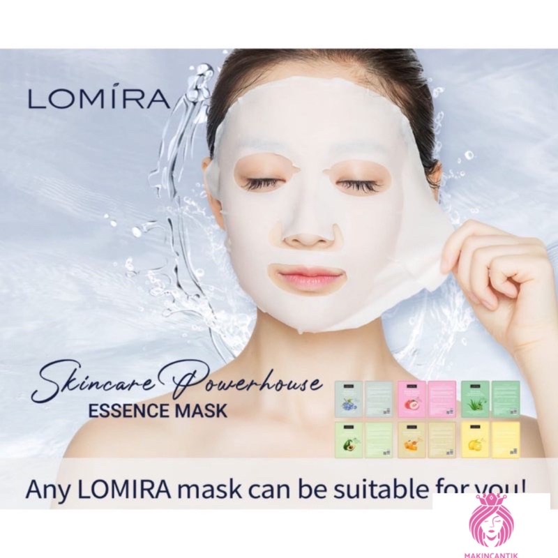 Lomira Essence Sheet Mask Masker Wajah