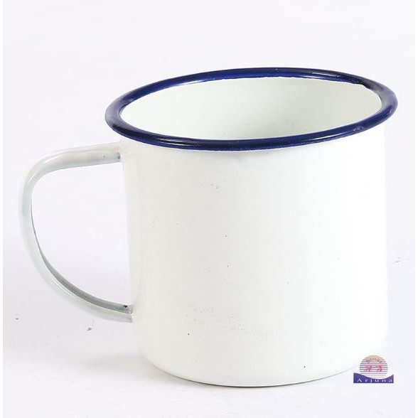 Mug Enamel jadul 7 cm polos mug