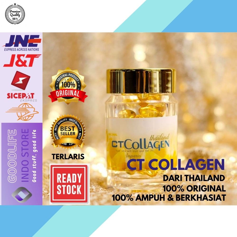 CT COLLAGEN ASLI THAILAND OBAT KOLAGEN PEMUTIH KULIT WAJAH DAN BADAN WAJAH PUTIH HALUS GLOWING
