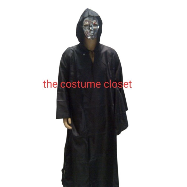 black ghotic costume