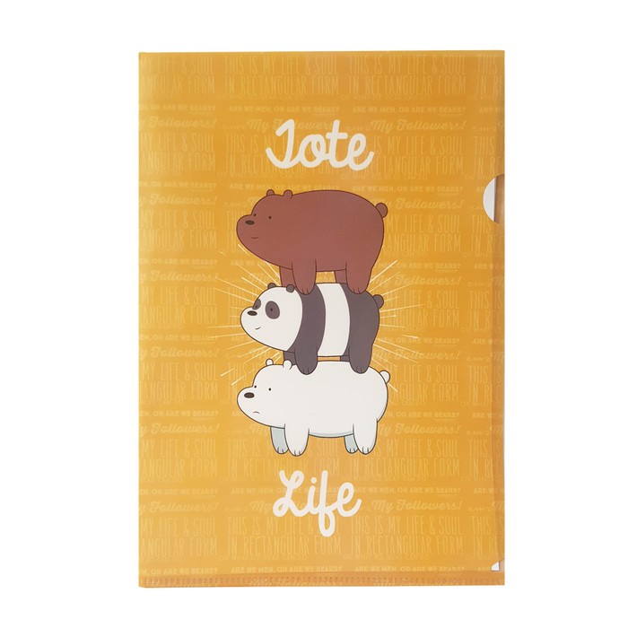 

We Bare Bears File holder A4 version 1 MRY044
