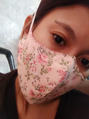 Masker Kain Motif 3 Lapis