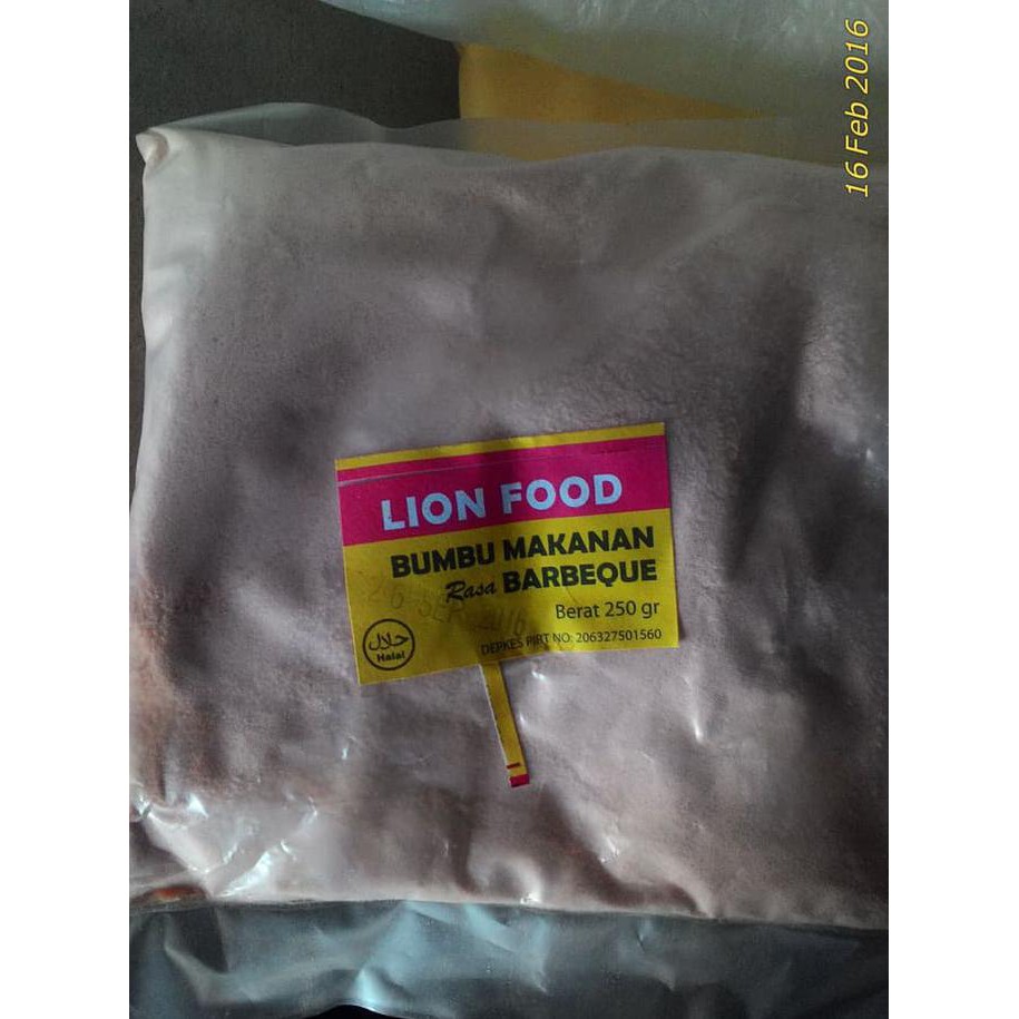 

BUMBU TABUR INSTAN BUBUK MERK LION FOOD RASA BARBEKIU(BBQ) / BARBEQUE