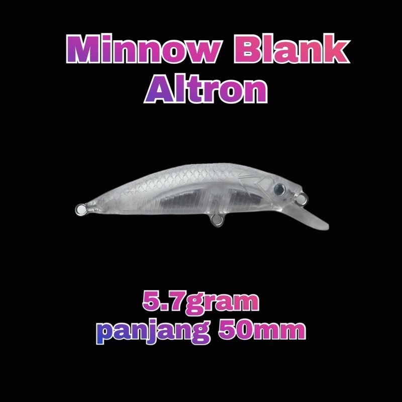 minnow blank altron 50mm 5.7gram FREE MATA